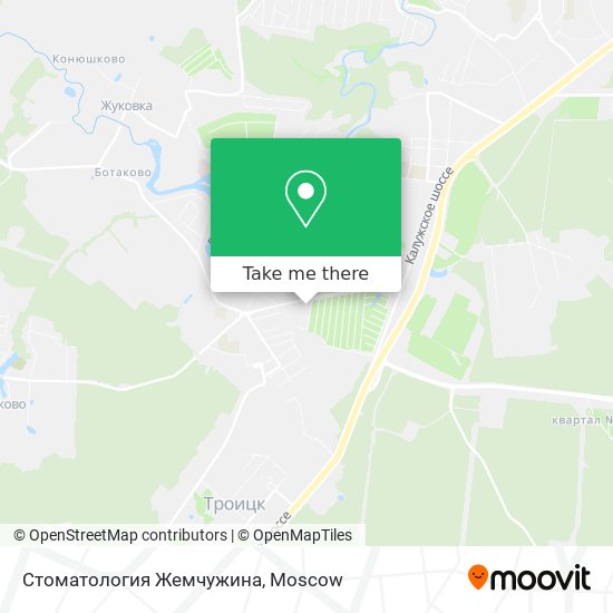 Стоматология Жемчужина map