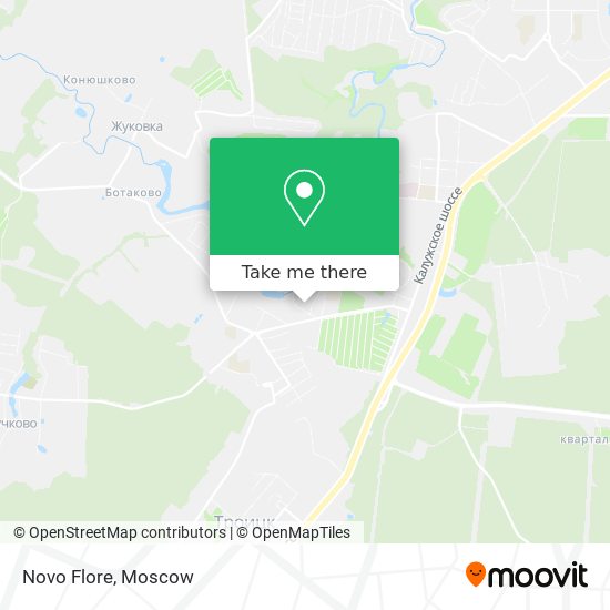 Novo Flore map