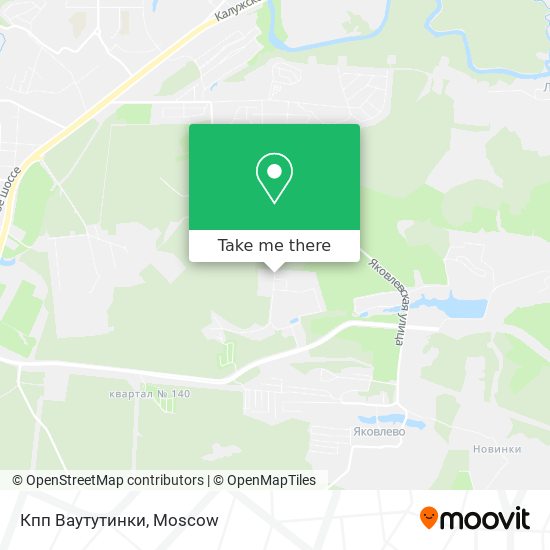 Кпп Ваутутинки map