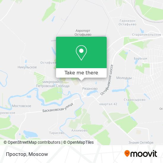 Простор map