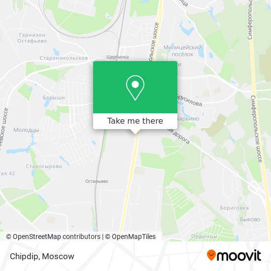 Chipdip map