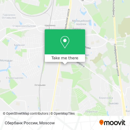 Сбербанк России map