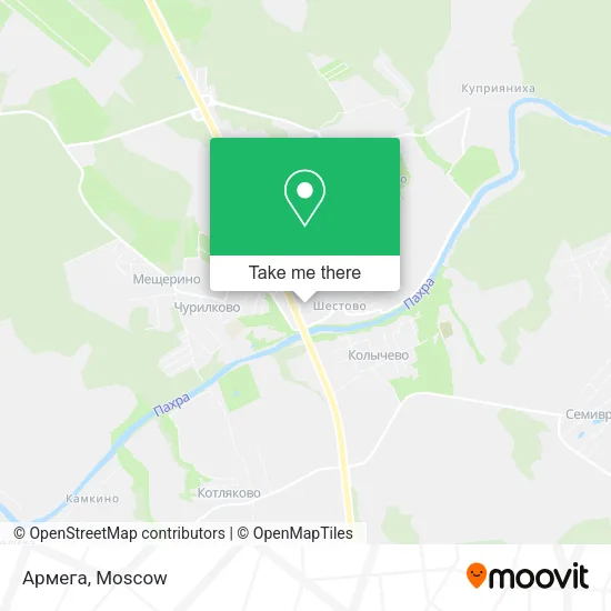 Армега map