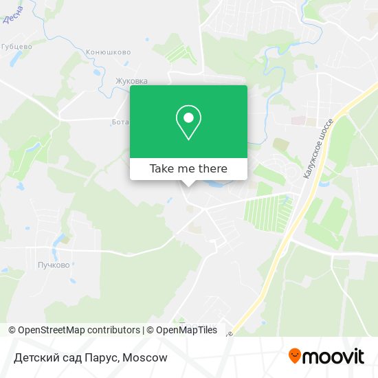 Детский сад Парус map