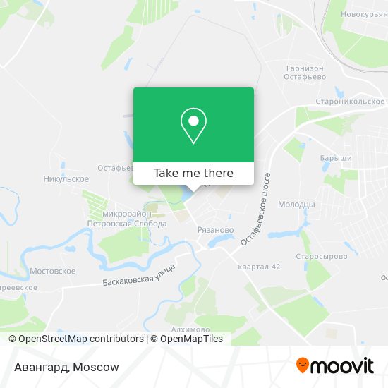 Авангард map