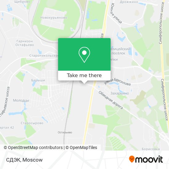 СДЭК map