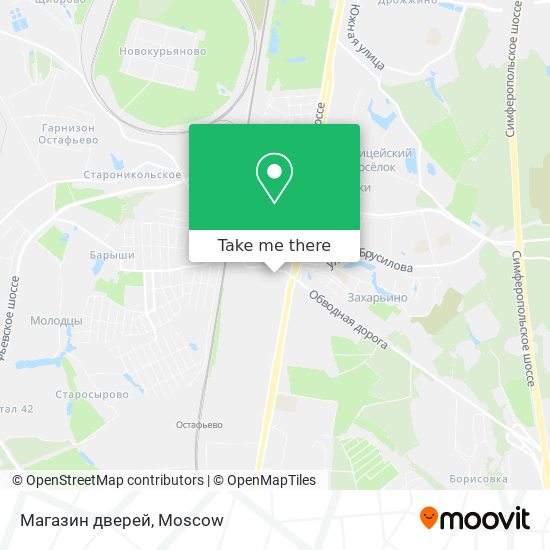 Магазин дверей map