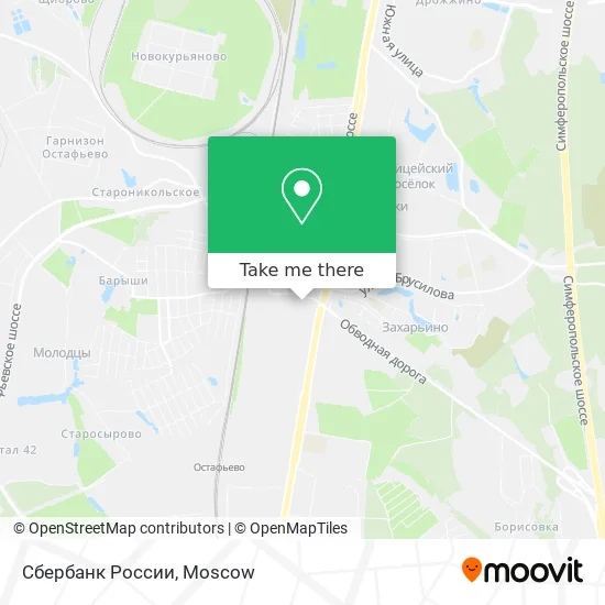 Сбербанк России map