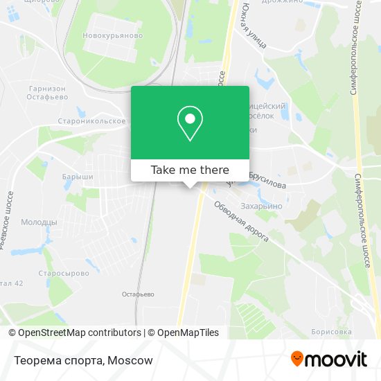 Теорема спорта map