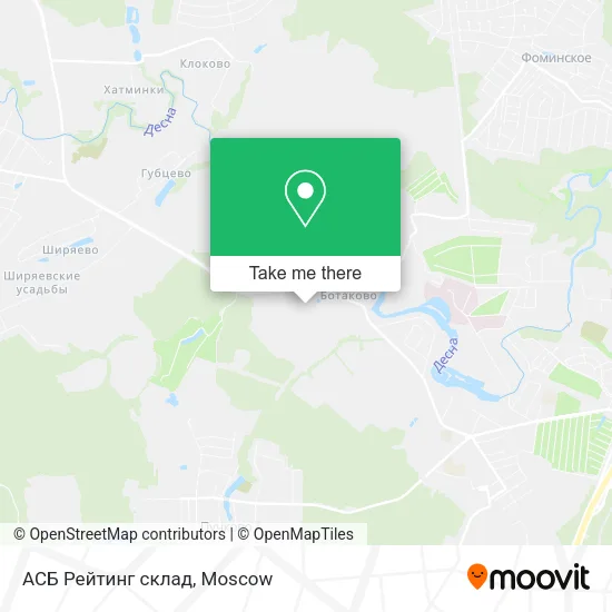 АСБ Рейтинг склад map