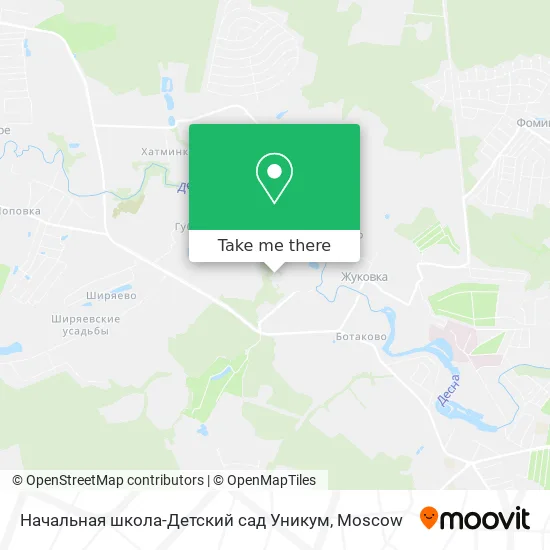Начальная школа-Детский сад Уникум map