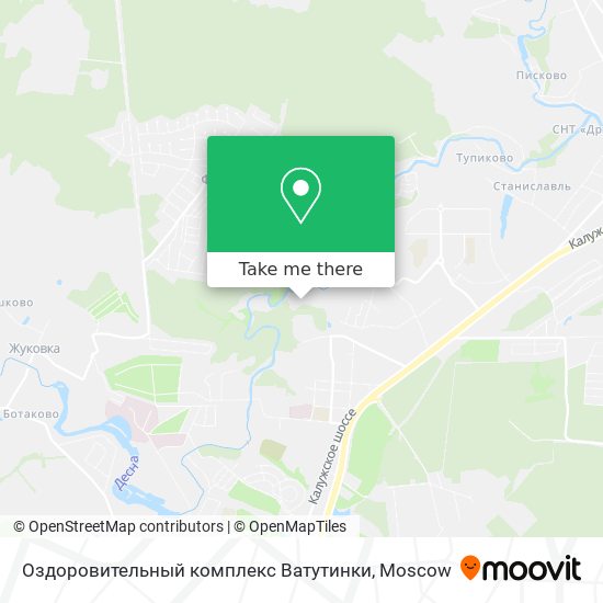 Оздоровительный комплекс Ватутинки map