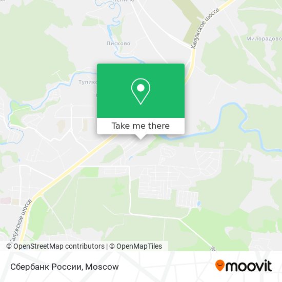 Сбербанк России map