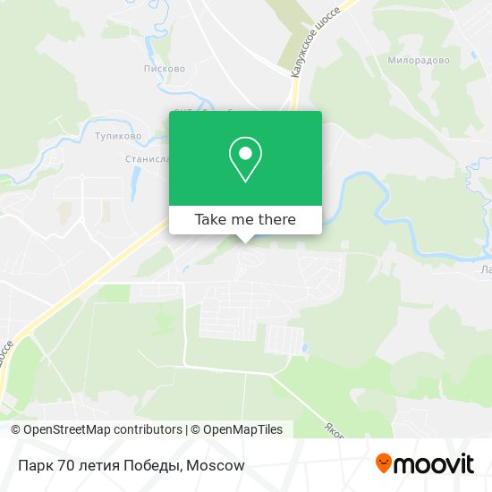 Парк 70 летия Победы map