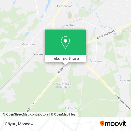 Обувь map