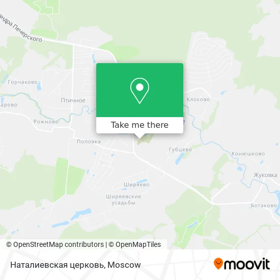 Наталиевская церковь map