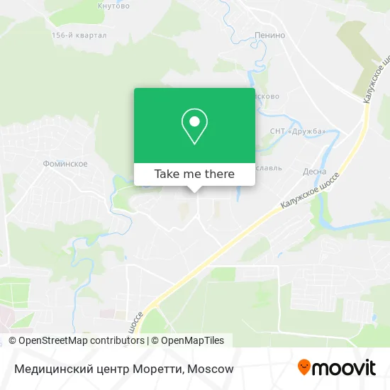 Медицинский центр Моретти map