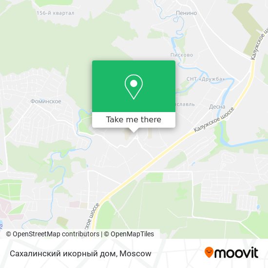 Сахалинский икорный дом map