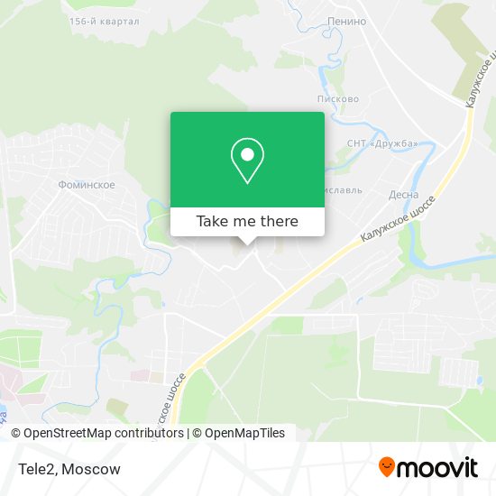 Tele2 map