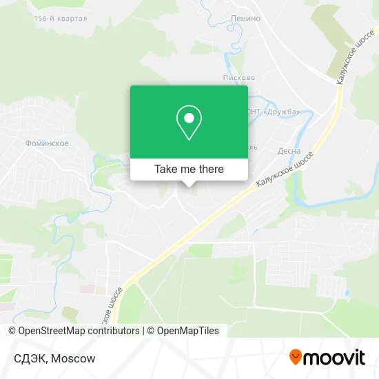СДЭК map