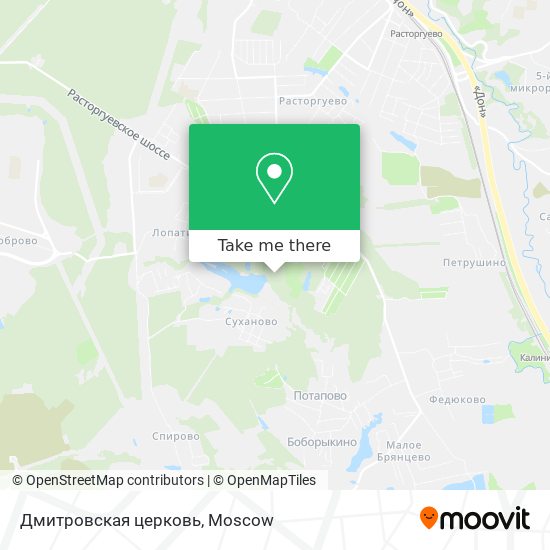 Дмитровская церковь map