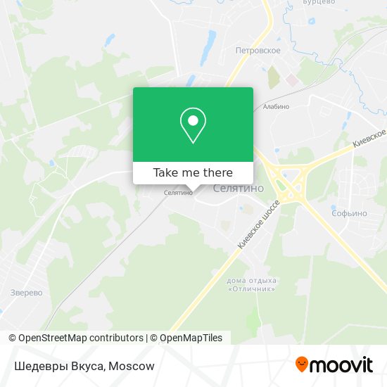 Шедевры Вкуса map