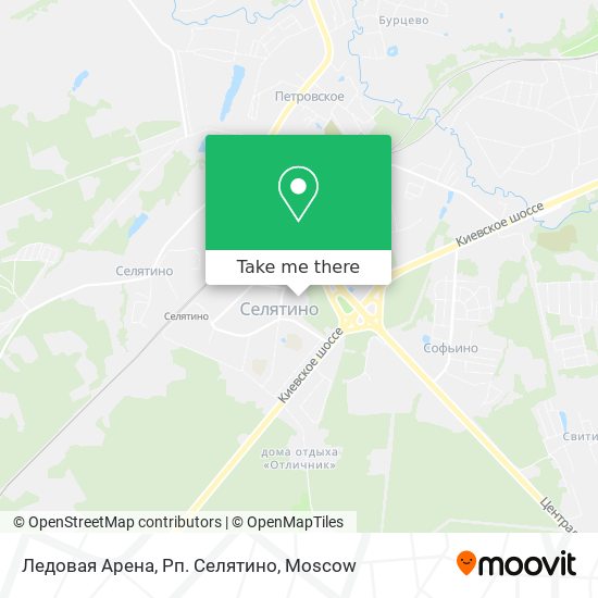 Ледовая Арена, Рп. Селятино map