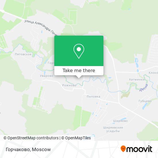 Горчаково map