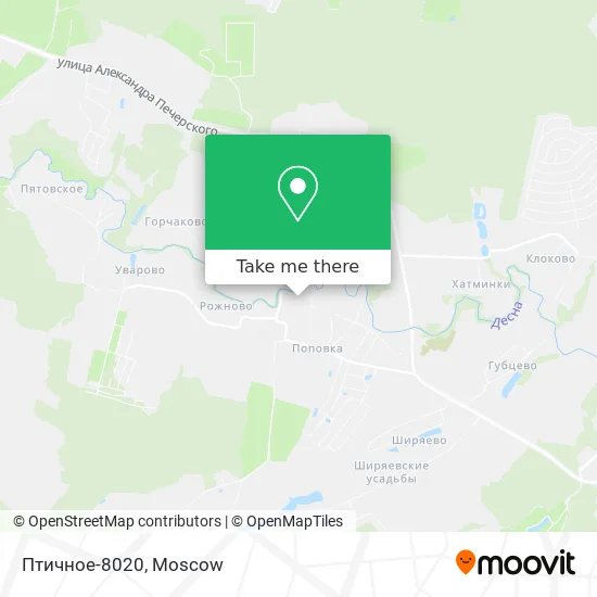 Птичное-8020 map