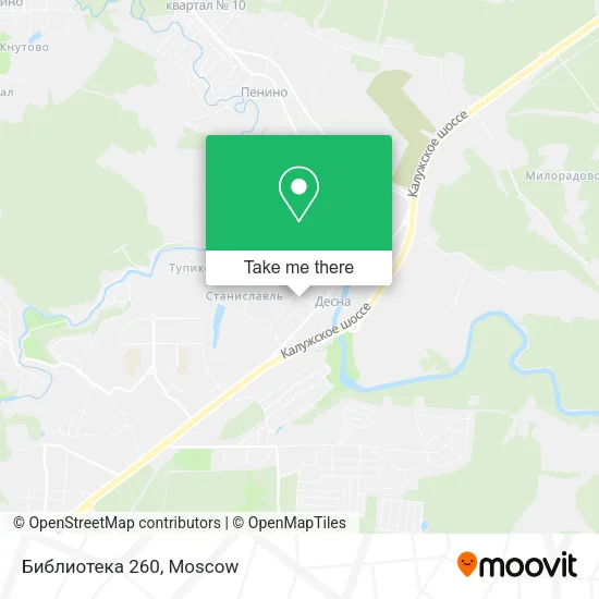 Библиотека 260 map