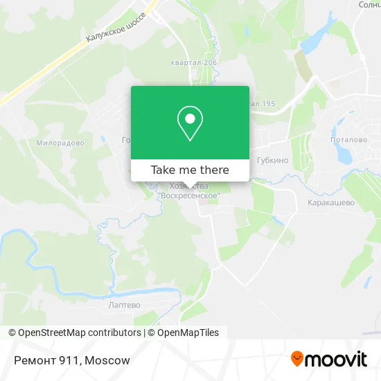 Ремонт 911 map