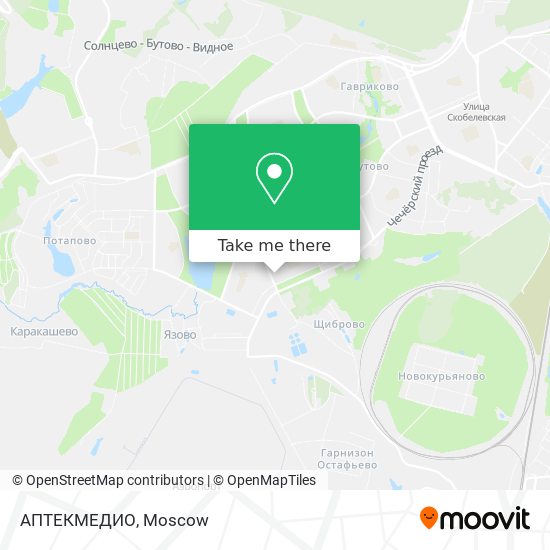 АПТЕКМЕДИО map