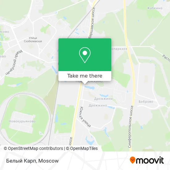 Белый Карп map