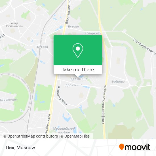 Пик map