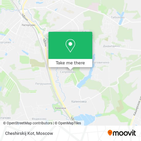 Cheshirskij Kot map
