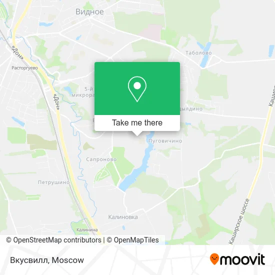 Вкусвилл map