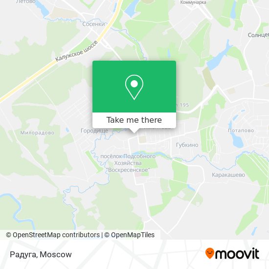 Радуга map