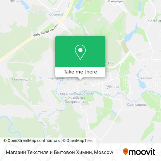 Магазин Текстиля и Бытовой Химии map