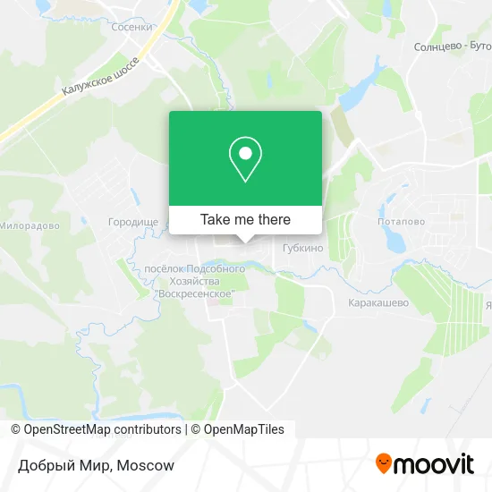 Добрый Мир map