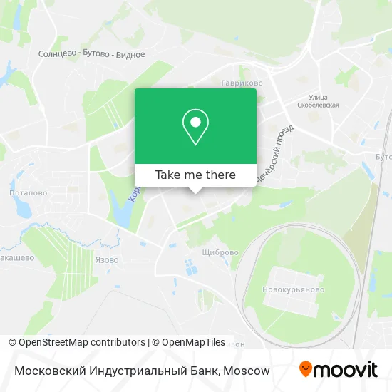 Московский Индустриальный Банк map