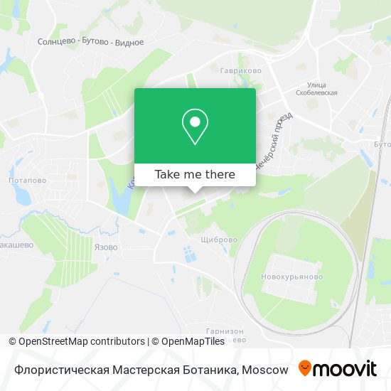 Флористическая Мастерская Ботаника map