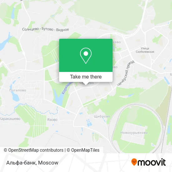 Альфа-банк map