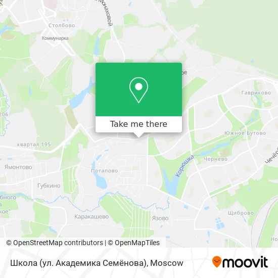 Школа (ул. Академика Семёнова) map