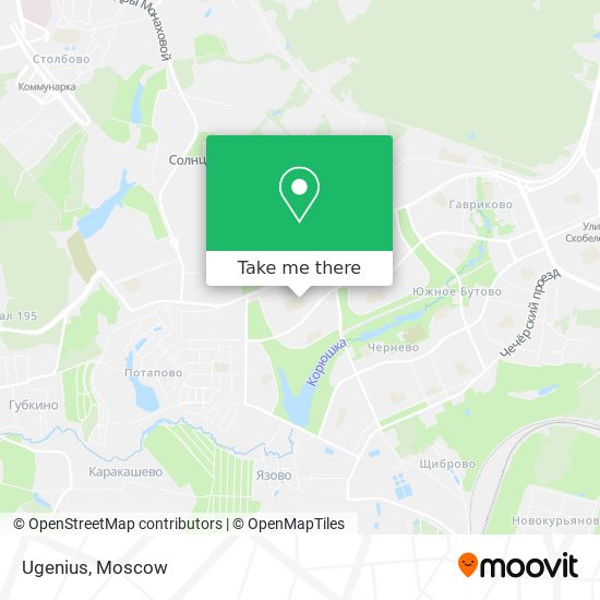 Ugenius map