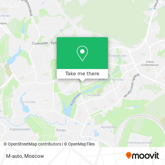 M-auto map