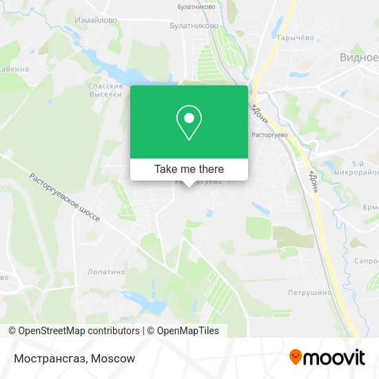 Мострансгаз map