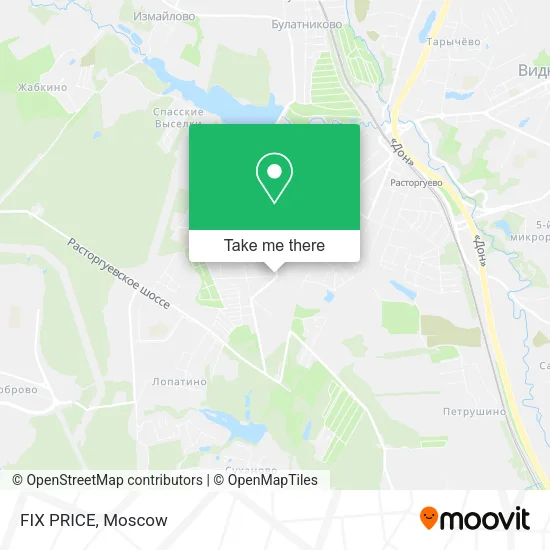 FIX PRICE map