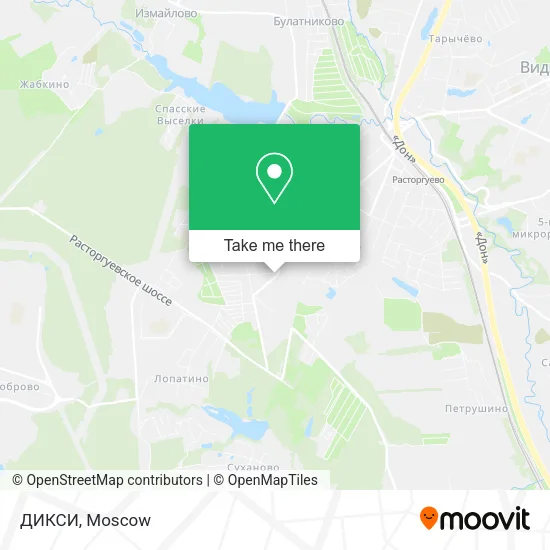 ДИКСИ map