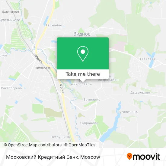 Московский Кредитный Банк map