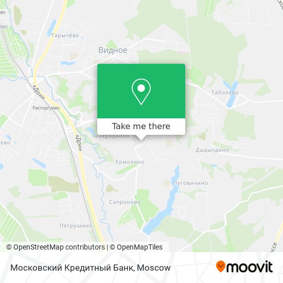 Московский Кредитный Банк map